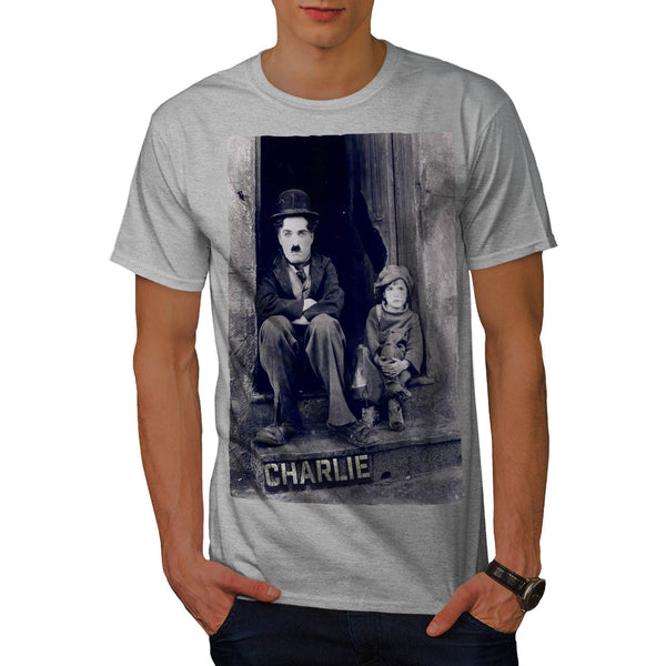 Charlie Chaplin Mens T-Shirt
