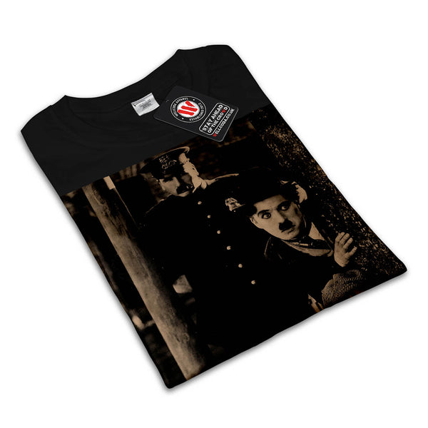 Actor Charlie Chaplin Womens T-Shirt