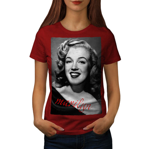 Marilyn Monroe Model Womens T-Shirt