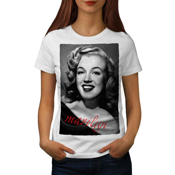 Marilyn Monroe Model Womens T-Shirt