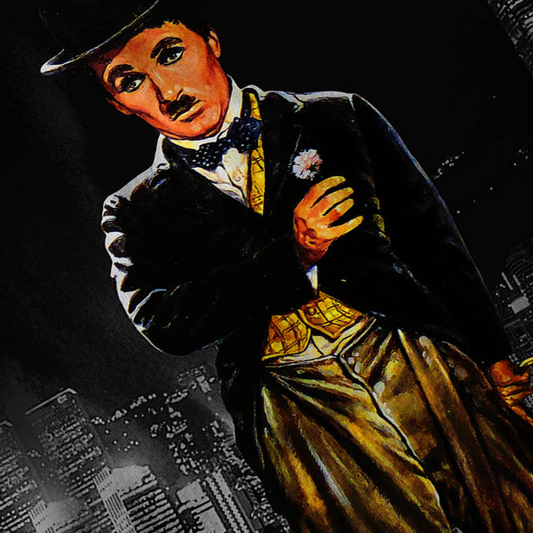 Actor Charlie Chaplin Womens Hoodie