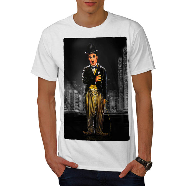 Actor Charlie Chaplin Mens T-Shirt