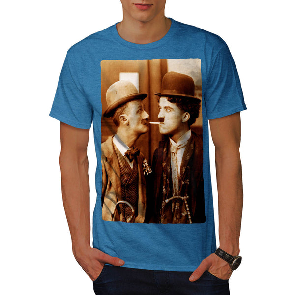 Angry Charlie Chaplin Mens T-Shirt