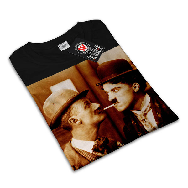 Angry Charlie Chaplin Mens T-Shirt