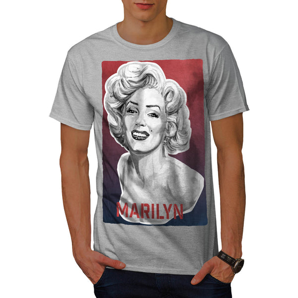 Marilyn Monroe Smile Mens T-Shirt