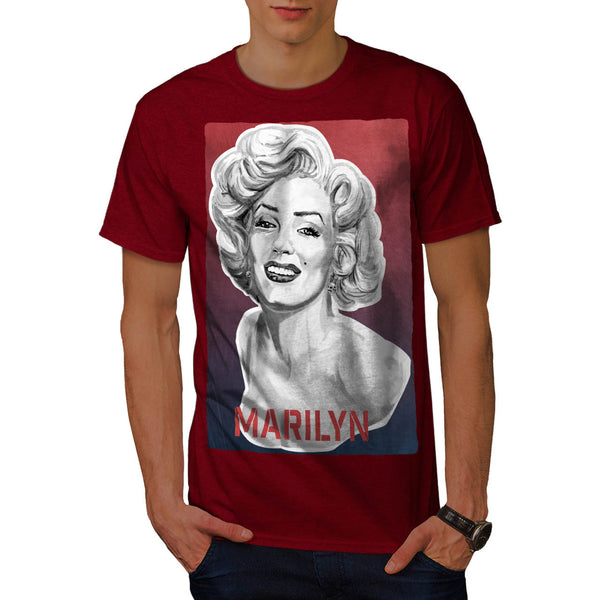 Marilyn Monroe Smile Mens T-Shirt