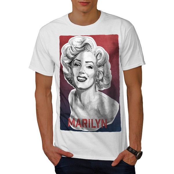 Marilyn Monroe Smile Mens T-Shirt