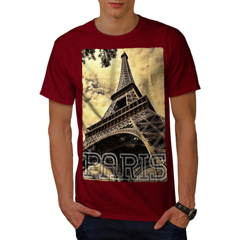 Eiffel Tower Paris Mens T-Shirt