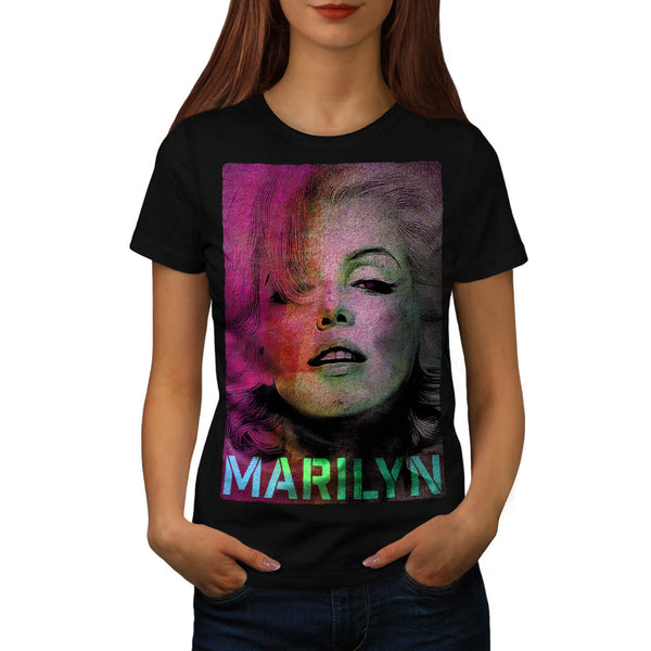 Marilyn Monroe Face Womens T-Shirt