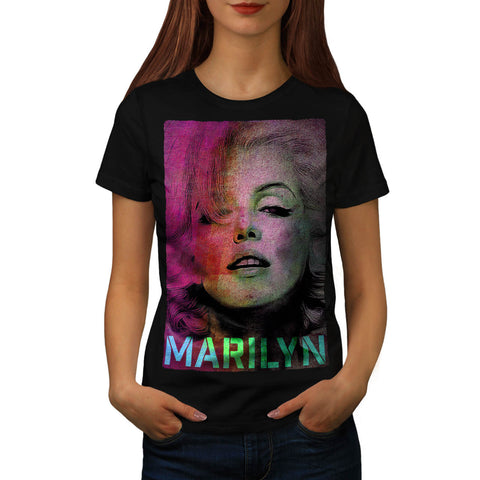 Marilyn Monroe Face Womens T-Shirt
