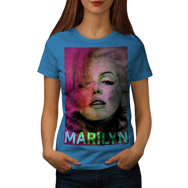 Marilyn Monroe Face Womens T-Shirt