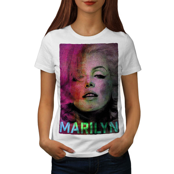 Marilyn Monroe Face Womens T-Shirt