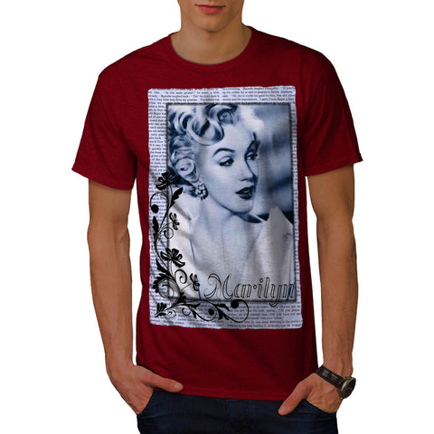 Marilyn Monroe Face Mens T-Shirt