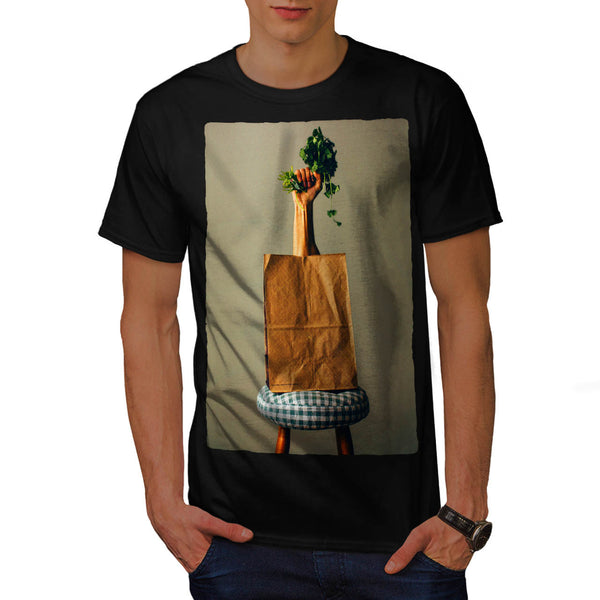 Eco Paper Bag Mens T-Shirt