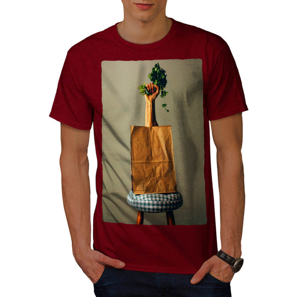 Eco Paper Bag Mens T-Shirt