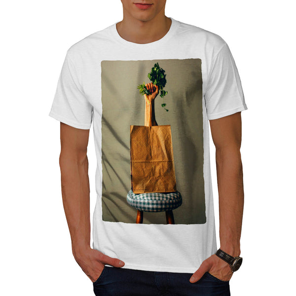 Eco Paper Bag Mens T-Shirt