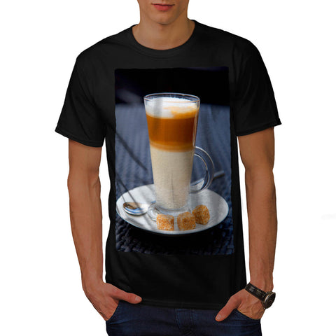 Cup Of Latte Mens T-Shirt