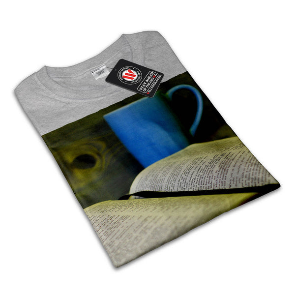 Books And Coffee Mens T-Shirt