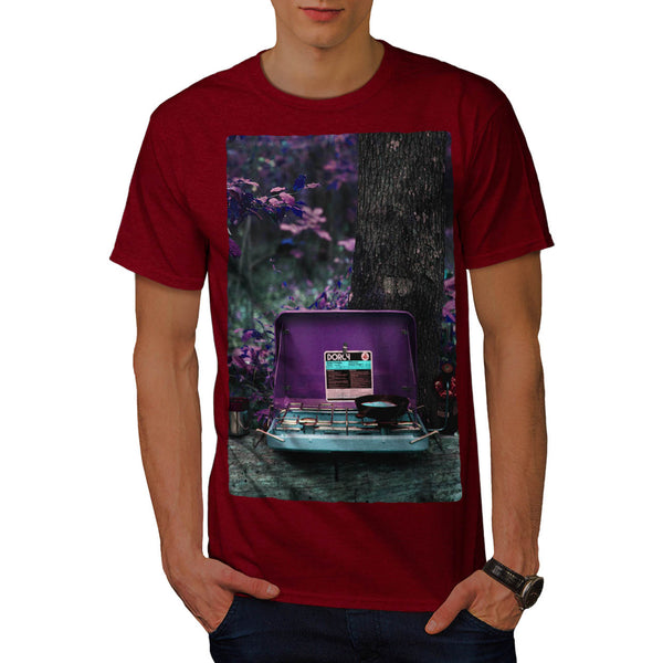 Camp Cooking Mens T-Shirt