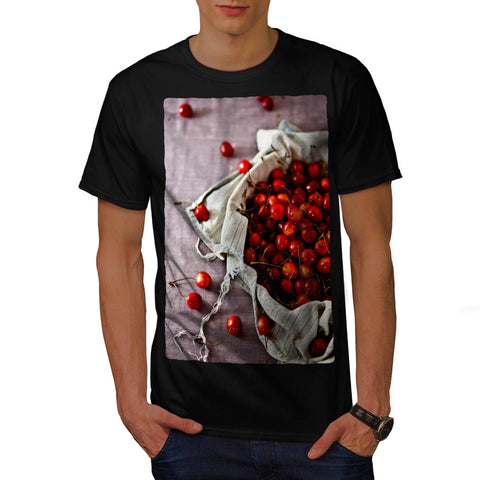 Cherries In A Bag Mens T-Shirt