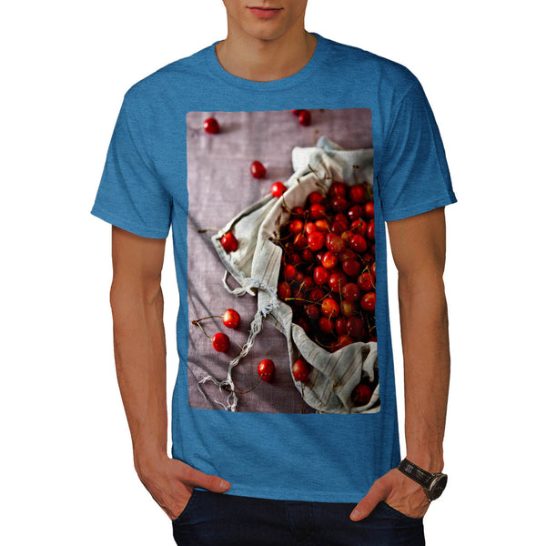 Cherries In A Bag Mens T-Shirt