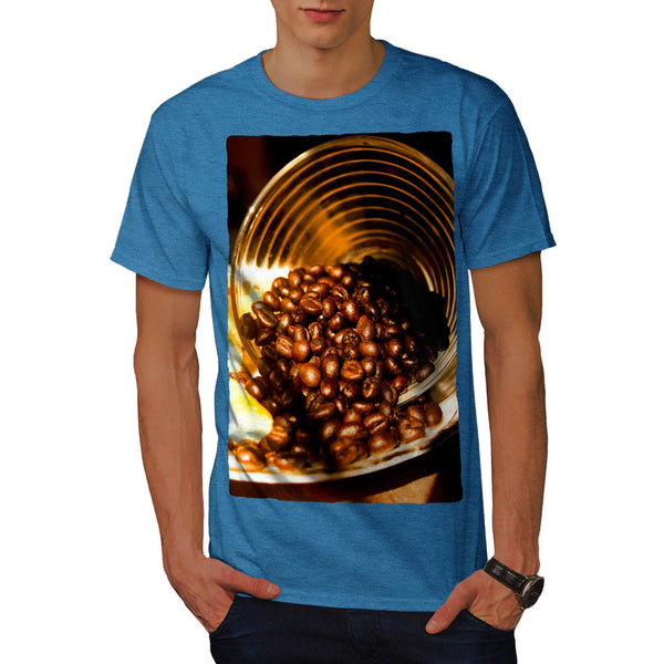 Coffee Beans Cup Mens T-Shirt