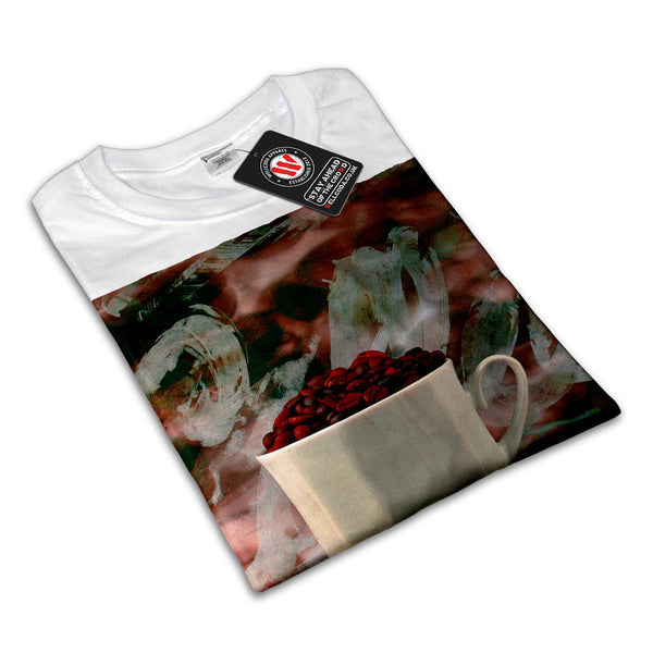 Coffee Beans Cup Mens T-Shirt
