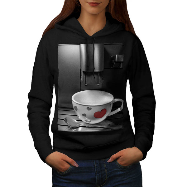 Coffee Machine Womens Hoodie