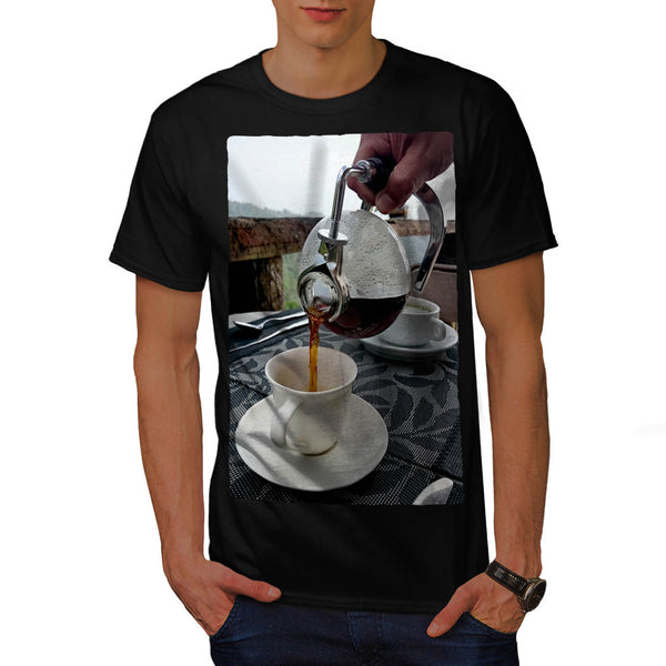 Morning Coffee Mens T-Shirt