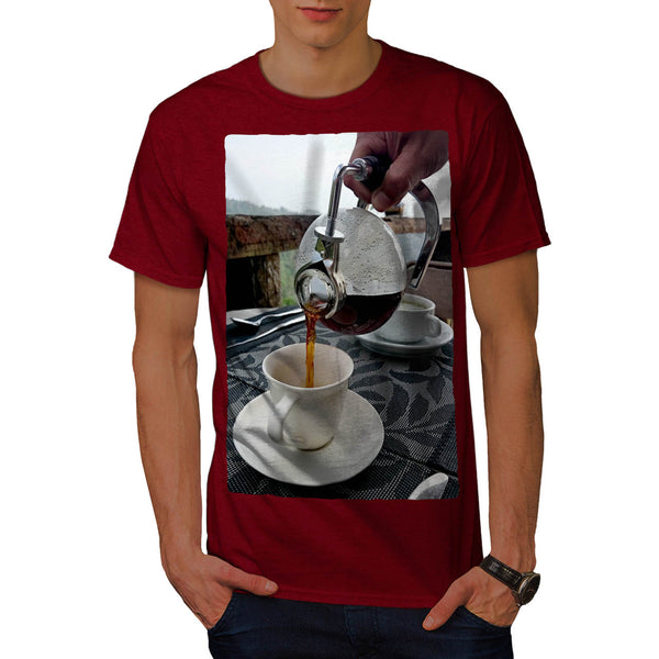 Morning Coffee Mens T-Shirt