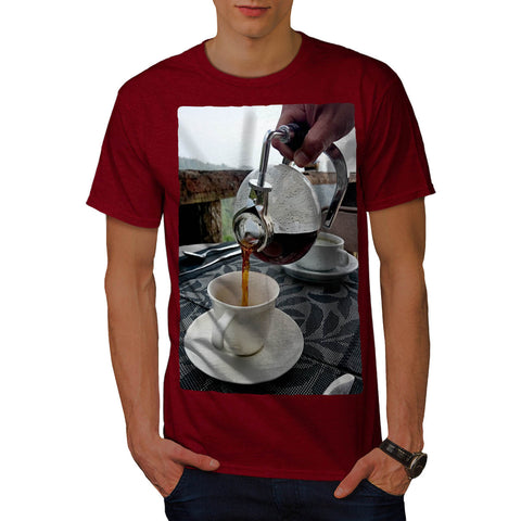 Morning Coffee Mens T-Shirt