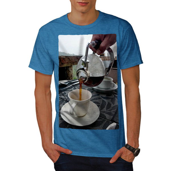 Morning Coffee Mens T-Shirt
