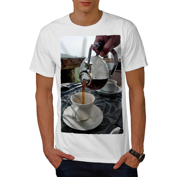 Morning Coffee Mens T-Shirt