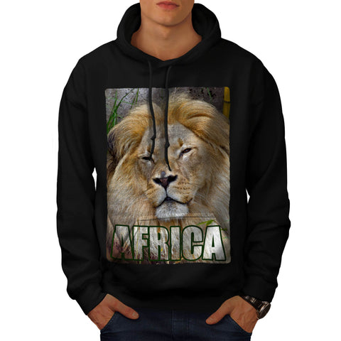 King Of Jungle Africa Mens Hoodie