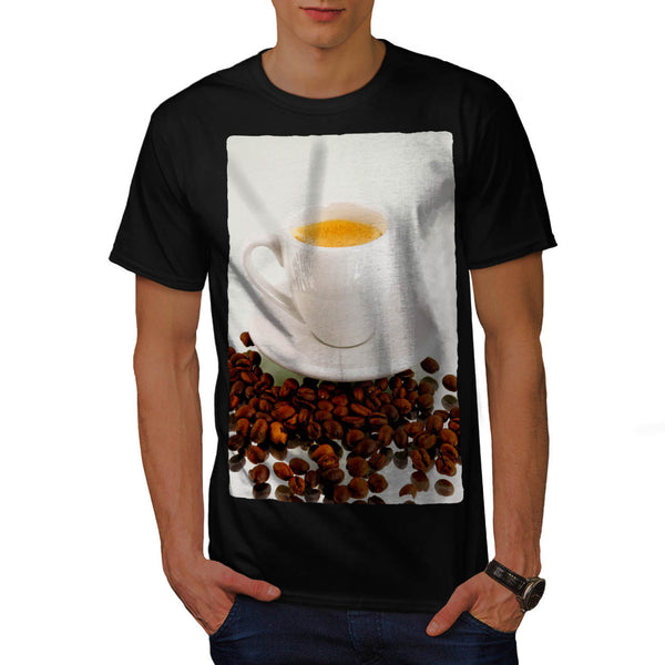 Espresso Coffee Beans Mens T-Shirt
