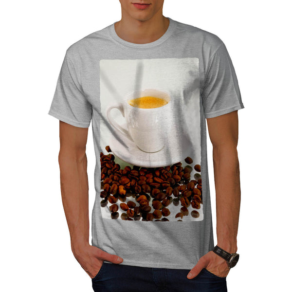 Espresso Coffee Beans Mens T-Shirt