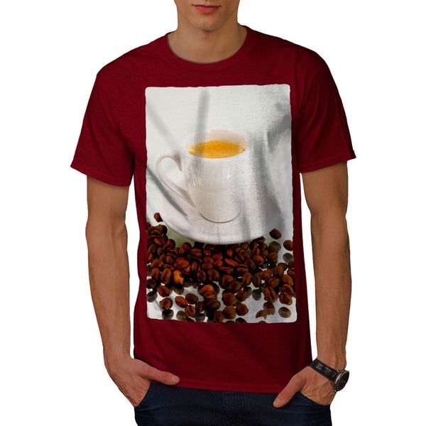 Espresso Coffee Beans Mens T-Shirt
