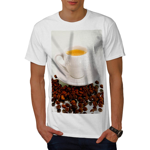 Espresso Coffee Beans Mens T-Shirt
