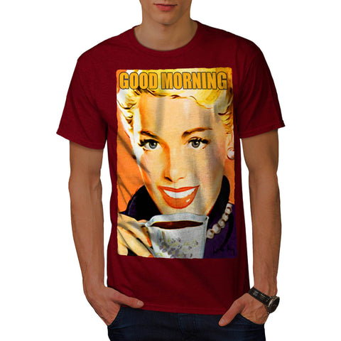 Morning Coffee Mens T-Shirt