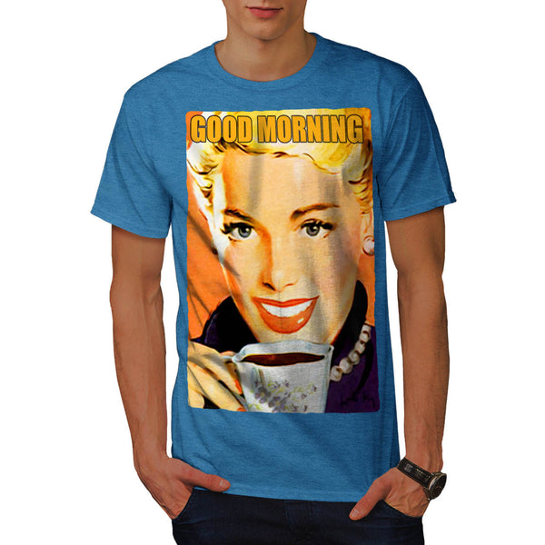 Morning Coffee Mens T-Shirt
