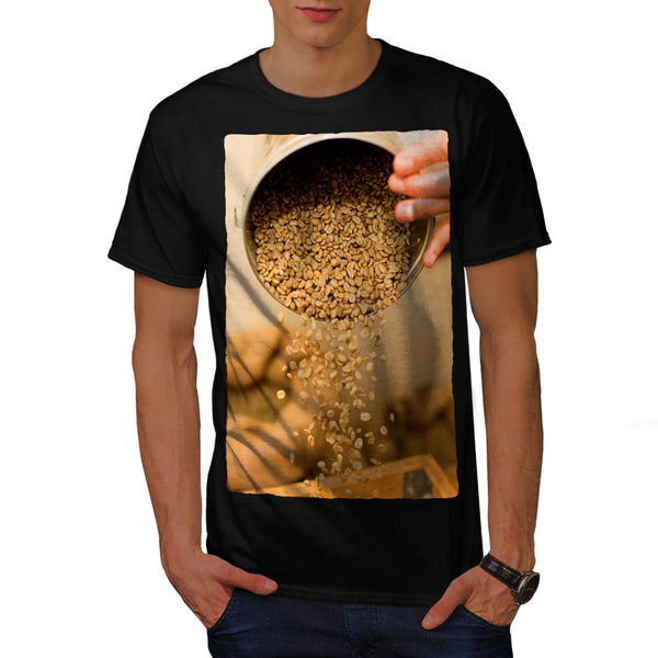 Coffee Beans Can Mens T-Shirt