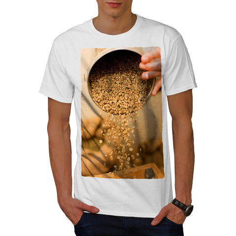 Coffee Beans Can Mens T-Shirt