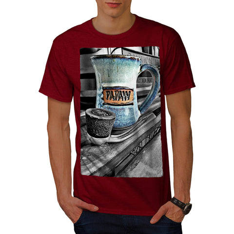 Pipe With Cup Mens T-Shirt
