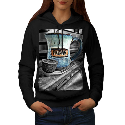 Pipe With Cup Womens Hoodie