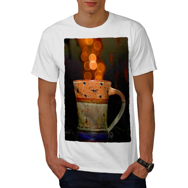 Stylish Cup Of Tea Mens T-Shirt