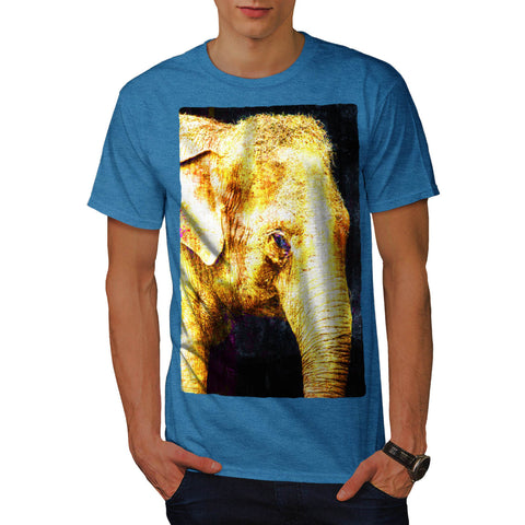 Big Elephant Face Cry Mens T-Shirt