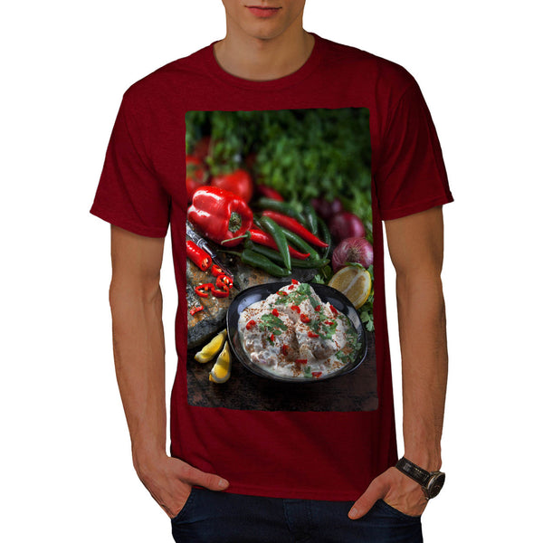 Cafe Cream Salad Mens T-Shirt