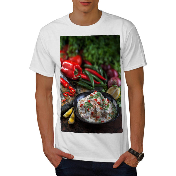 Cafe Cream Salad Mens T-Shirt
