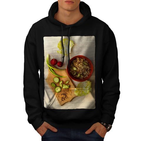 Fresh Vegetable Salad Mens Hoodie