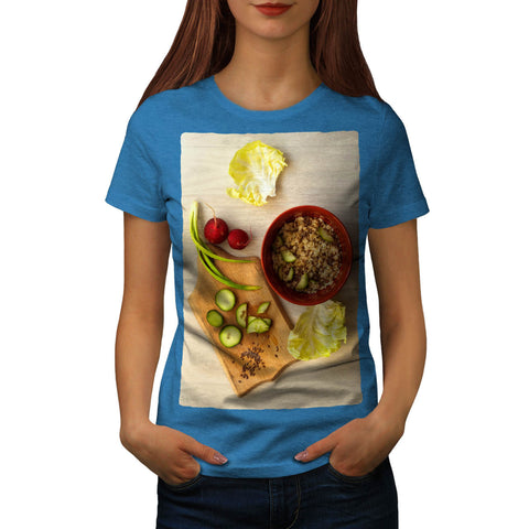 Fresh Vegetable Salad Womens T-Shirt